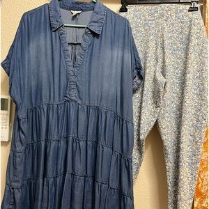 Cato 2pc set size 18/20 capri & tunic